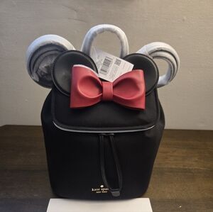 Kate Spade Black Minnie Mouse Backpack